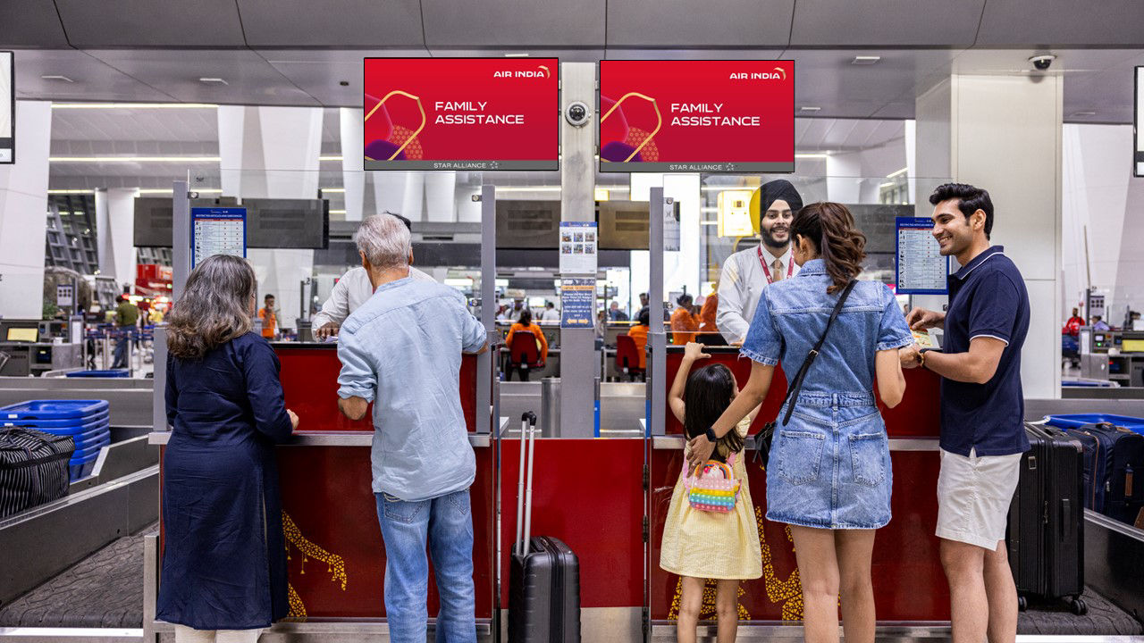 Air India adds dedicated ‘Family Assistance’ check-in counters at Delhi Airport