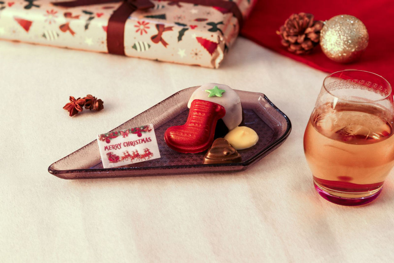 Christmas celebrations aboard Air India