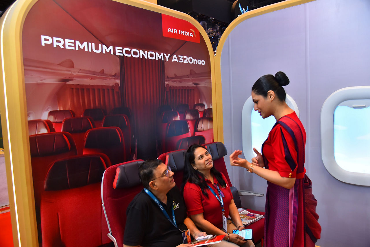 The New Air India Experience unfolds at OTM 2025