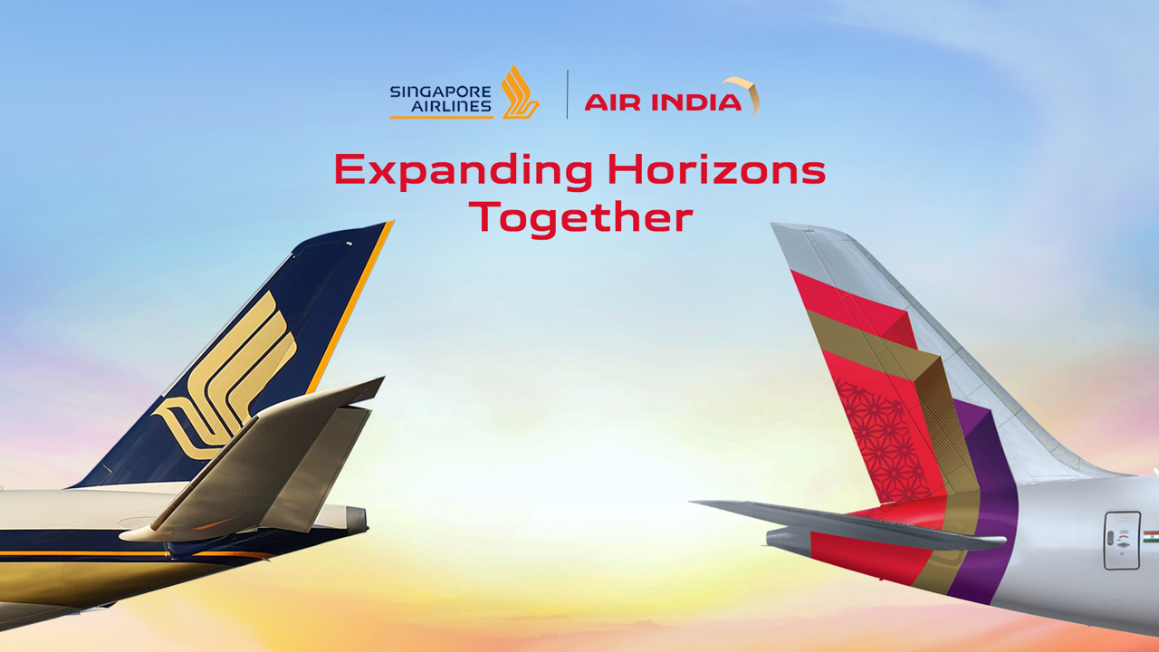 Air India and Singapore Airlines deepen partnership with addition of 51 new codeshare destinations